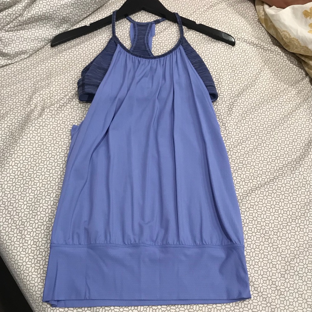 Lululemon tank top with built in bra